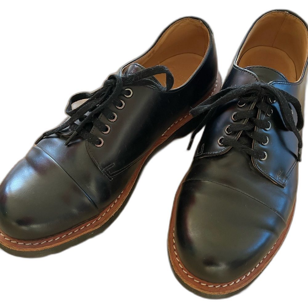 Dr. Martens 1461 Unisex Black Smooth Leather Oxford Shoes Mens 8 Womens 9